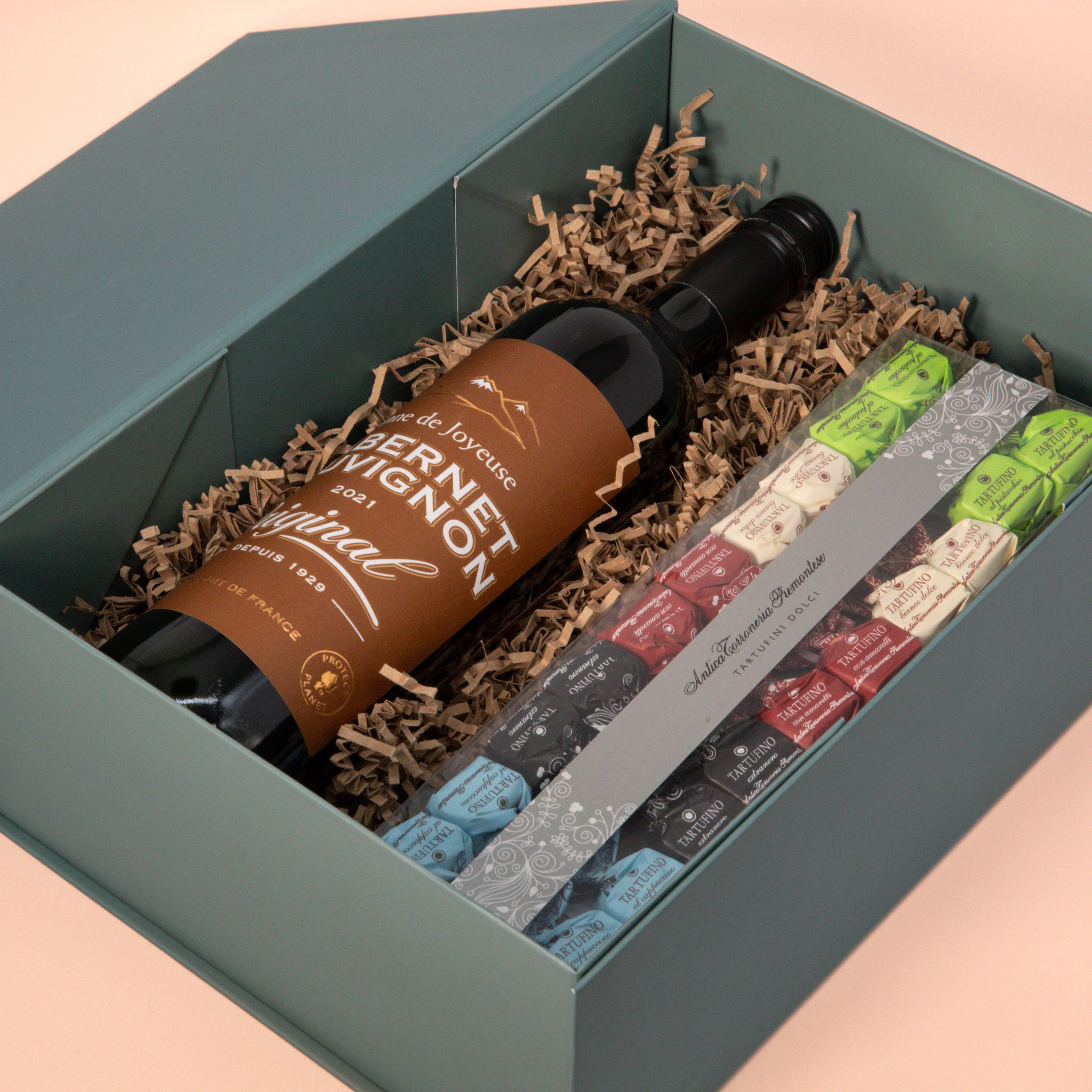 Weinbox Cabernet Sauvignon mit Tartufini
